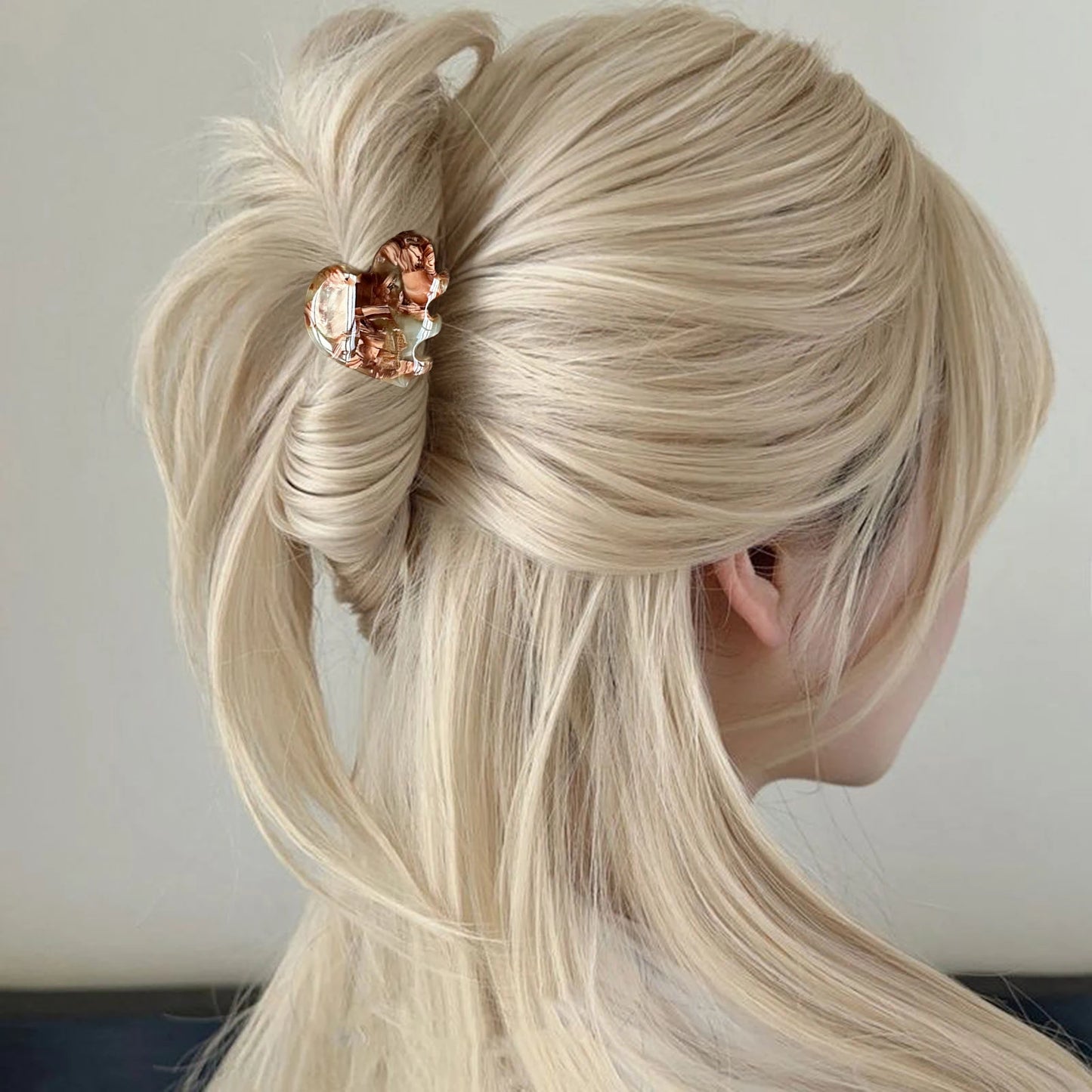 Heart Shaped Hair Claw - Effortless Style for Any Occasion