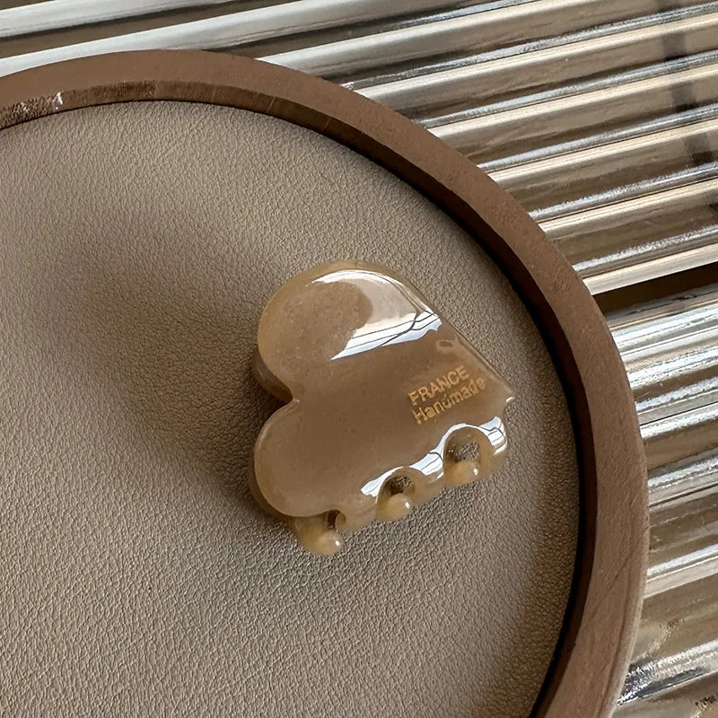 Heart Shaped Hair Claw - Effortless Style for Any Occasion