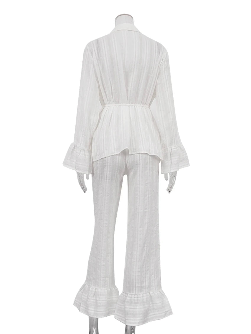 Cozy Women’s 2-Piece Nightgown Set for Relaxation