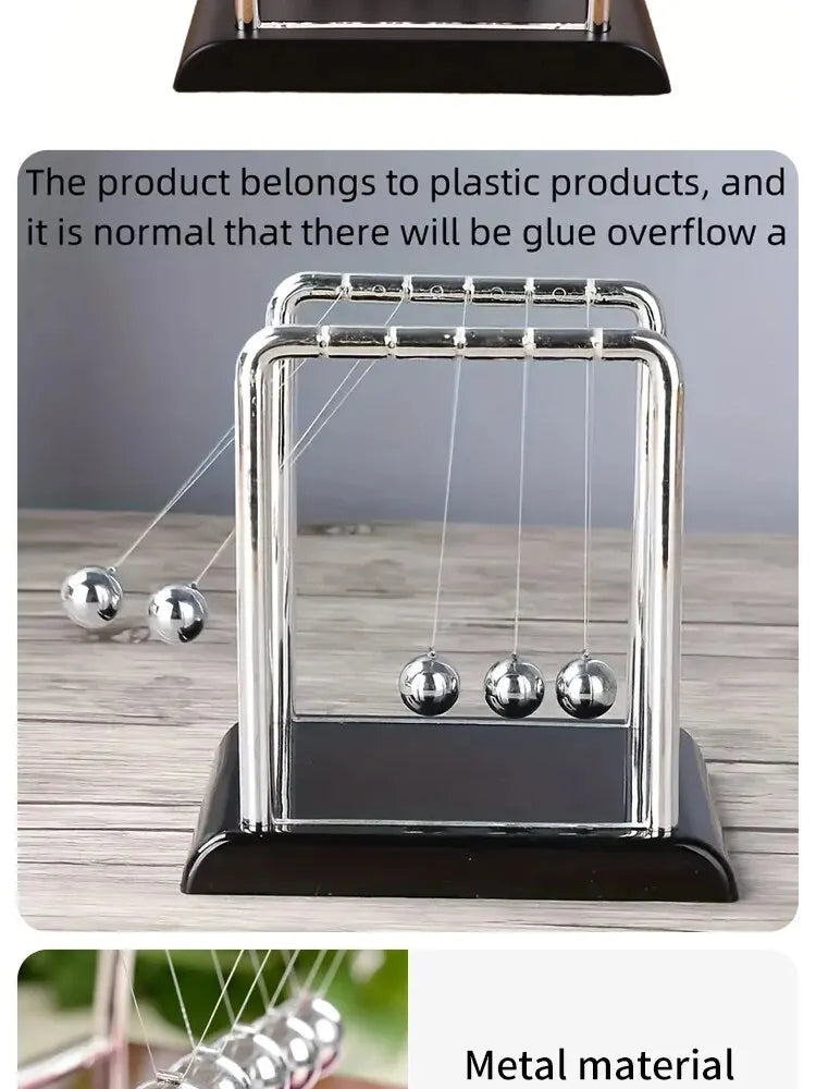 Newton's Cradle - Stress Relief & Physics Education Toy
