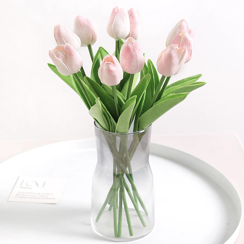 Lifelike Tulip Bouquet - Perfect for Any Occasion