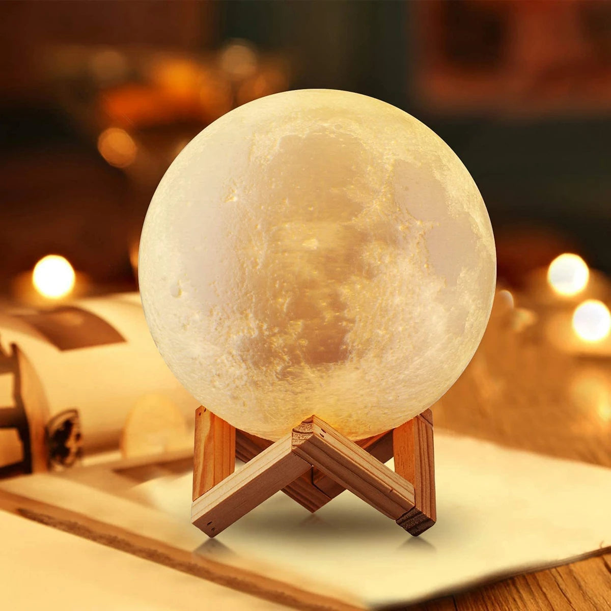 Moon Lamp - Enchanting LED Night Light for Any Room