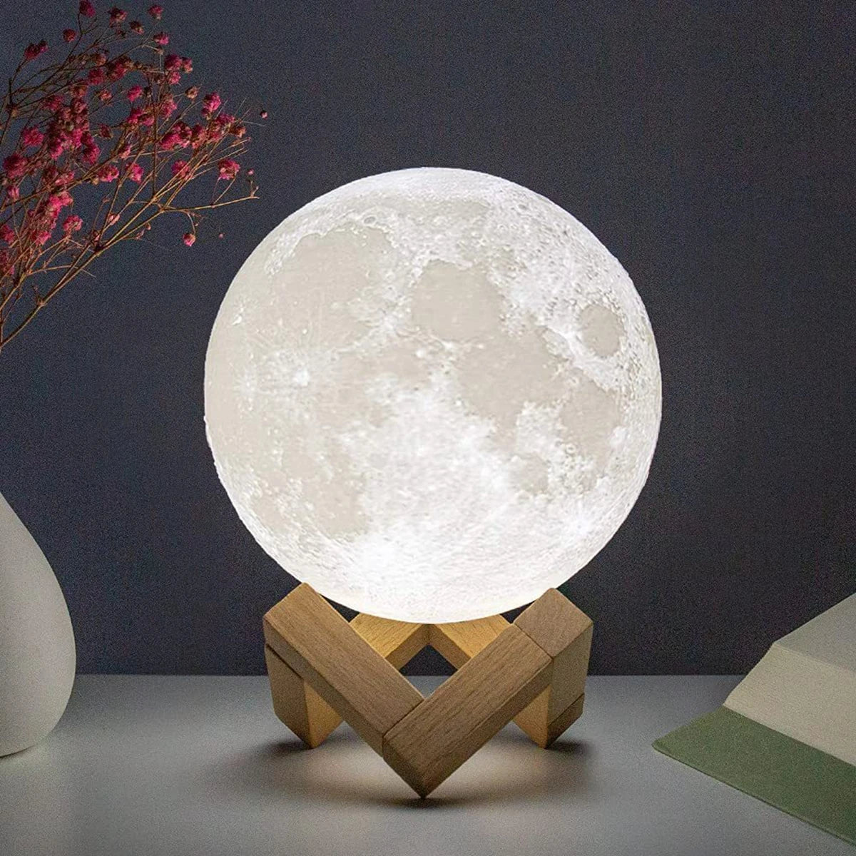 Moon Lamp - Enchanting LED Night Light for Any Room
