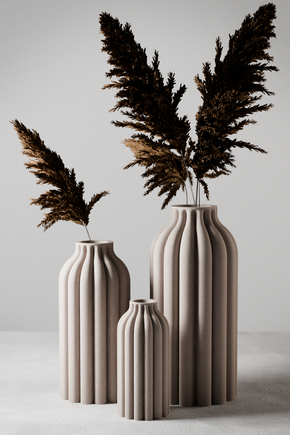 Elegant Pillar Vase - Timeless Design for Any Space