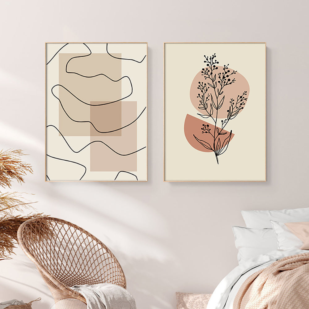 Leaf Landscape Canvas Art - Enhance Your Space