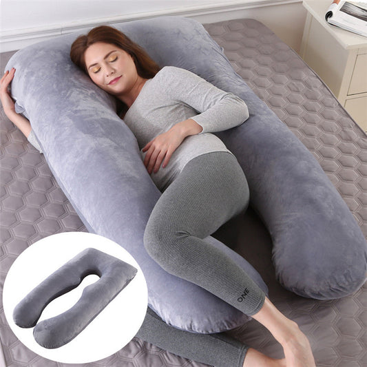 U-Shaped Maternity Pillow - Ultimate Comfort for Moms