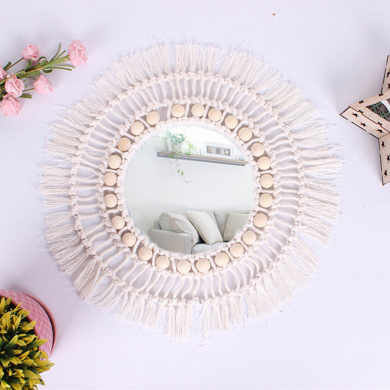 Handcrafted Acrylic Nesting Wall Mirror - Elegant Decor