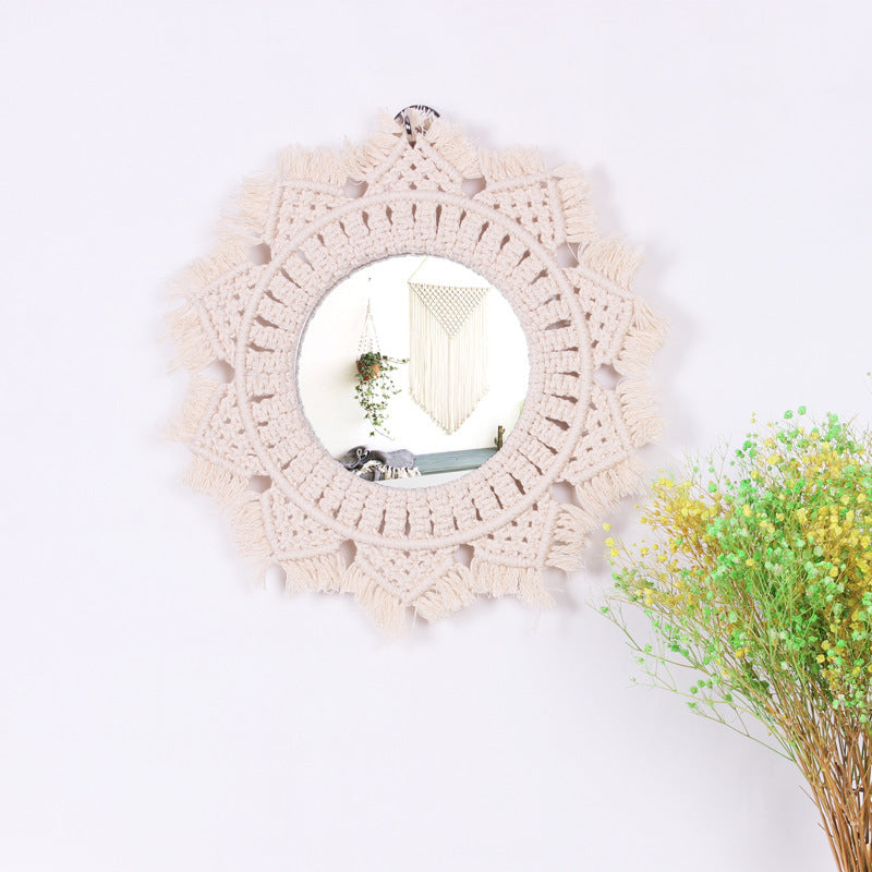 Handcrafted Acrylic Nesting Wall Mirror - Elegant Decor