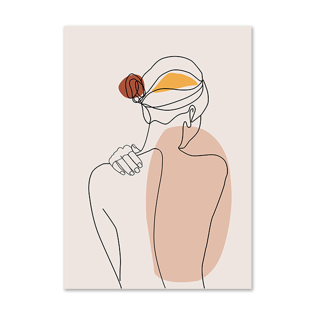 Minimalist Line Art Print - Elevate Your Space