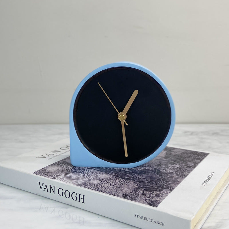 Luxury Ceramic Clock - Modern Home Décor Accent
