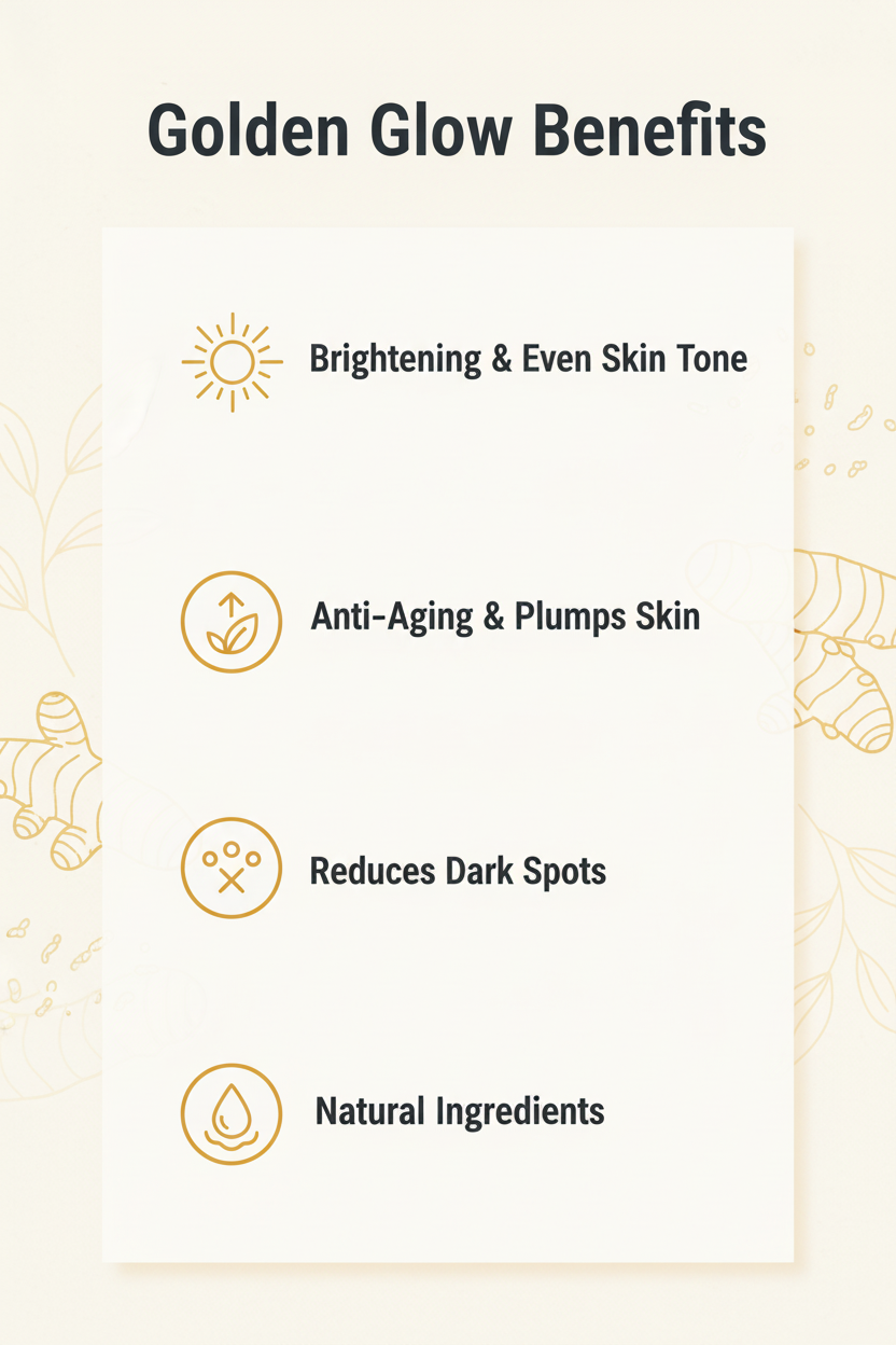 Golden Glow Turmeric Face Oil Serum