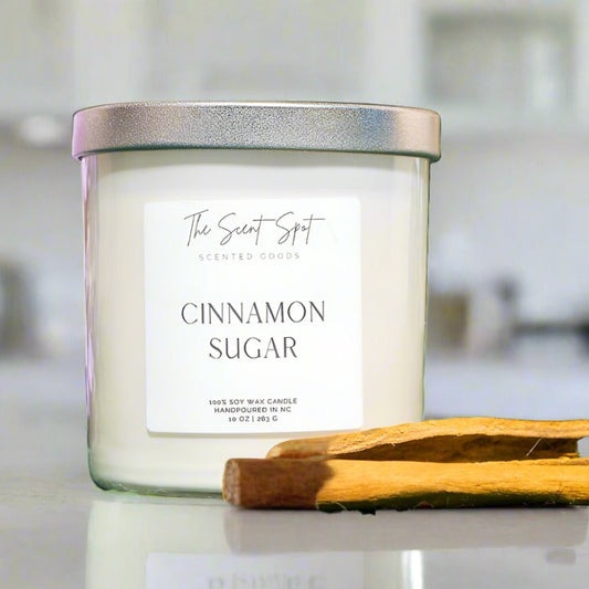 Cinnamon Sugar Candle - Warm & Cozy Ambiance