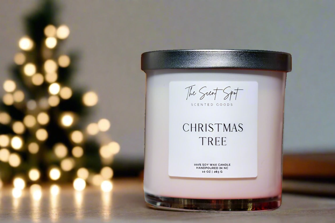 Christmas Tree Candle - Invigorating Holiday Aroma