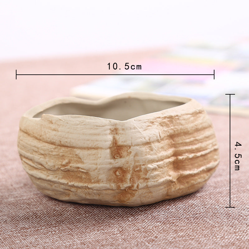 Creative Ceramic Succulent Pot - Stylish Home Decor