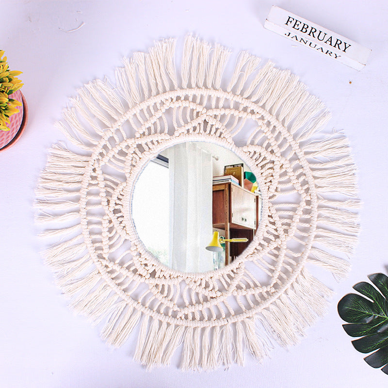 Handcrafted Acrylic Nesting Wall Mirror - Elegant Decor