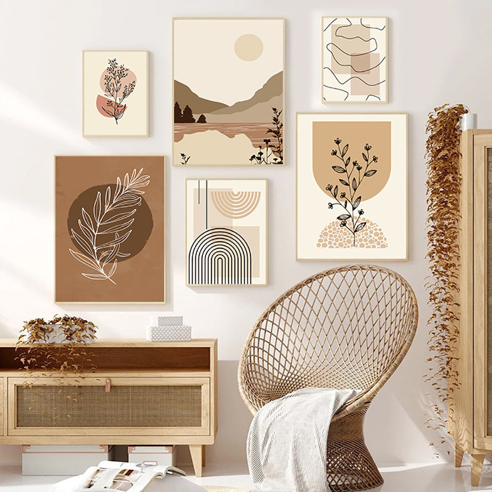 Leaf Landscape Canvas Art - Enhance Your Space