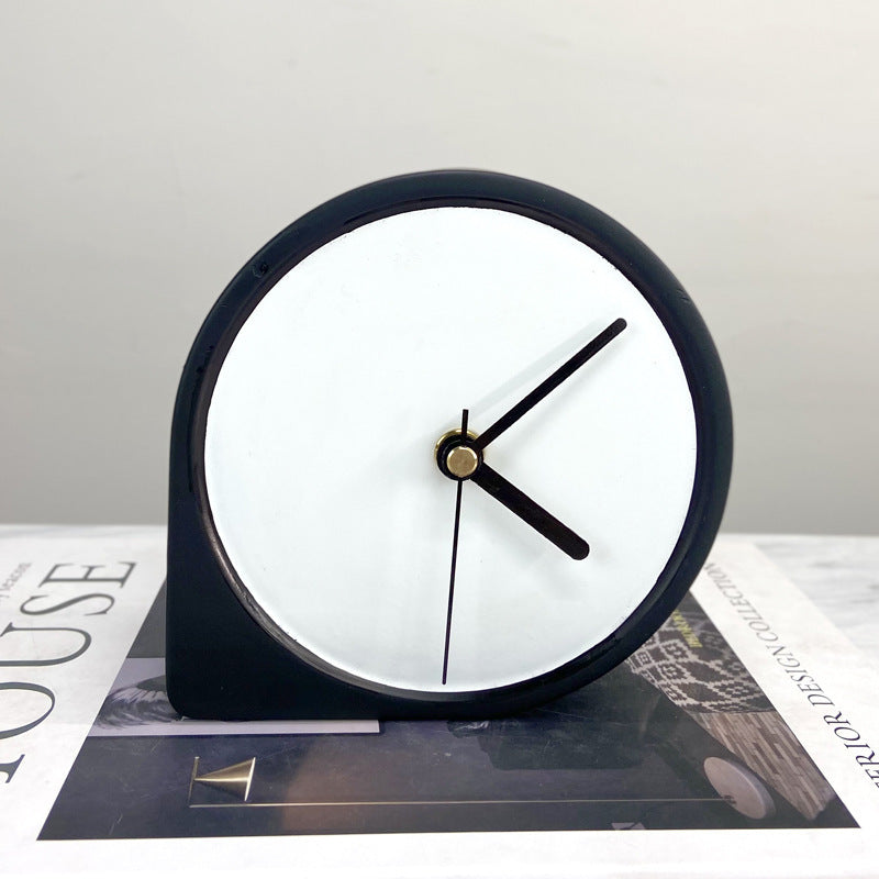 Luxury Ceramic Clock - Modern Home Décor Accent
