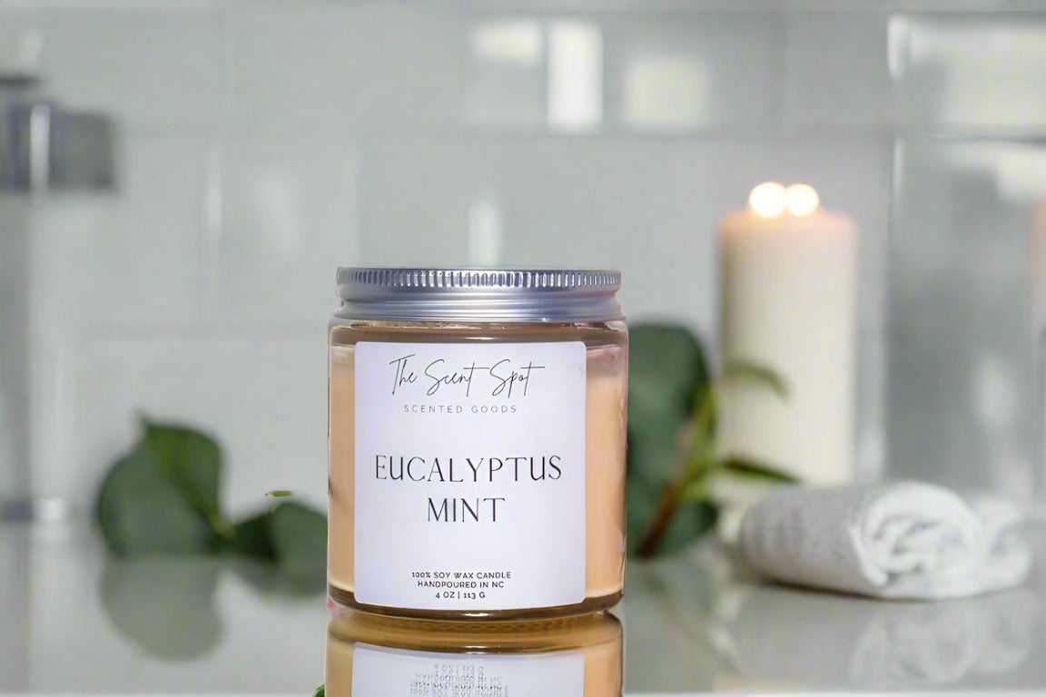 Eucalyptus Mint Candle - Refreshing Aromatherapy