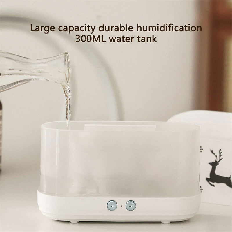 Flame Effect Humidifier & Diffuser - Enhance Your Space