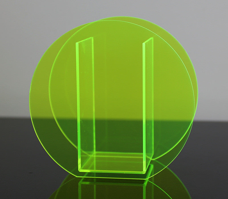 Colorful Acrylic Vase - Modern Home Decor Accent