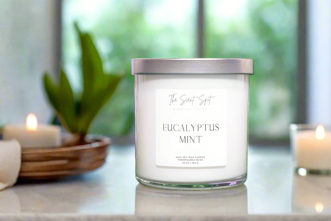 Eucalyptus Mint Candle - Refreshing Aromatherapy