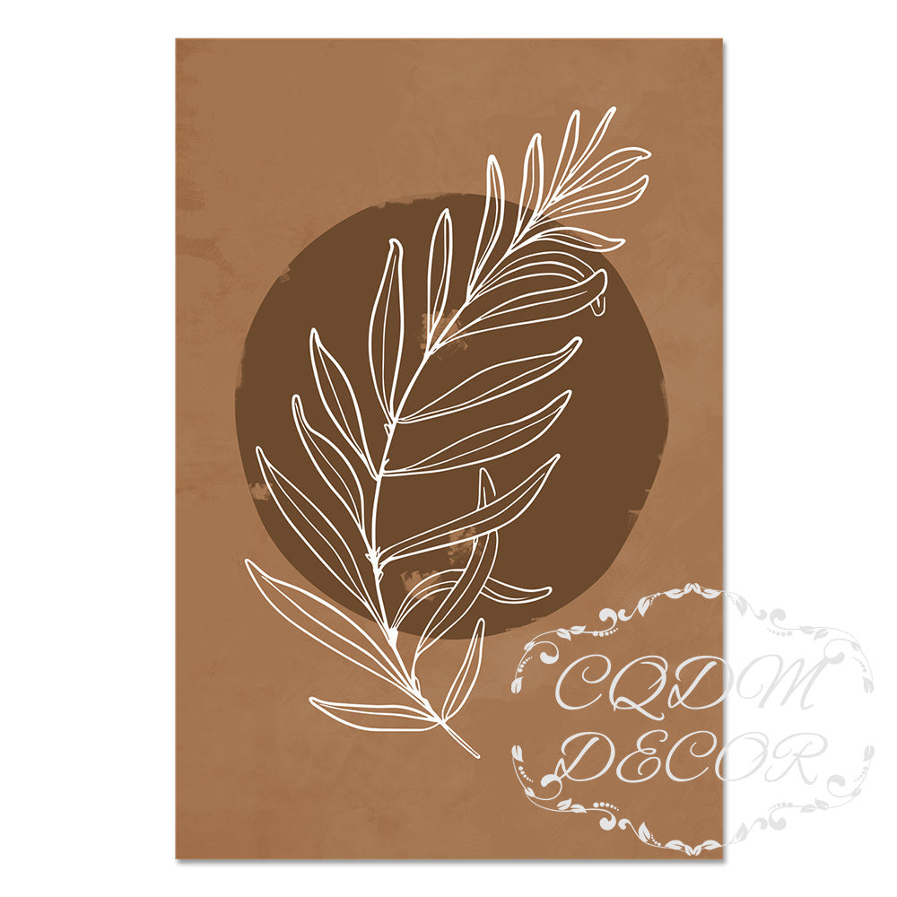 Leaf Landscape Canvas Art - Enhance Your Space