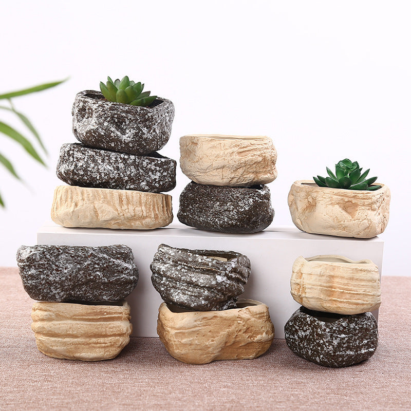 Creative Ceramic Succulent Pot - Stylish Home Decor