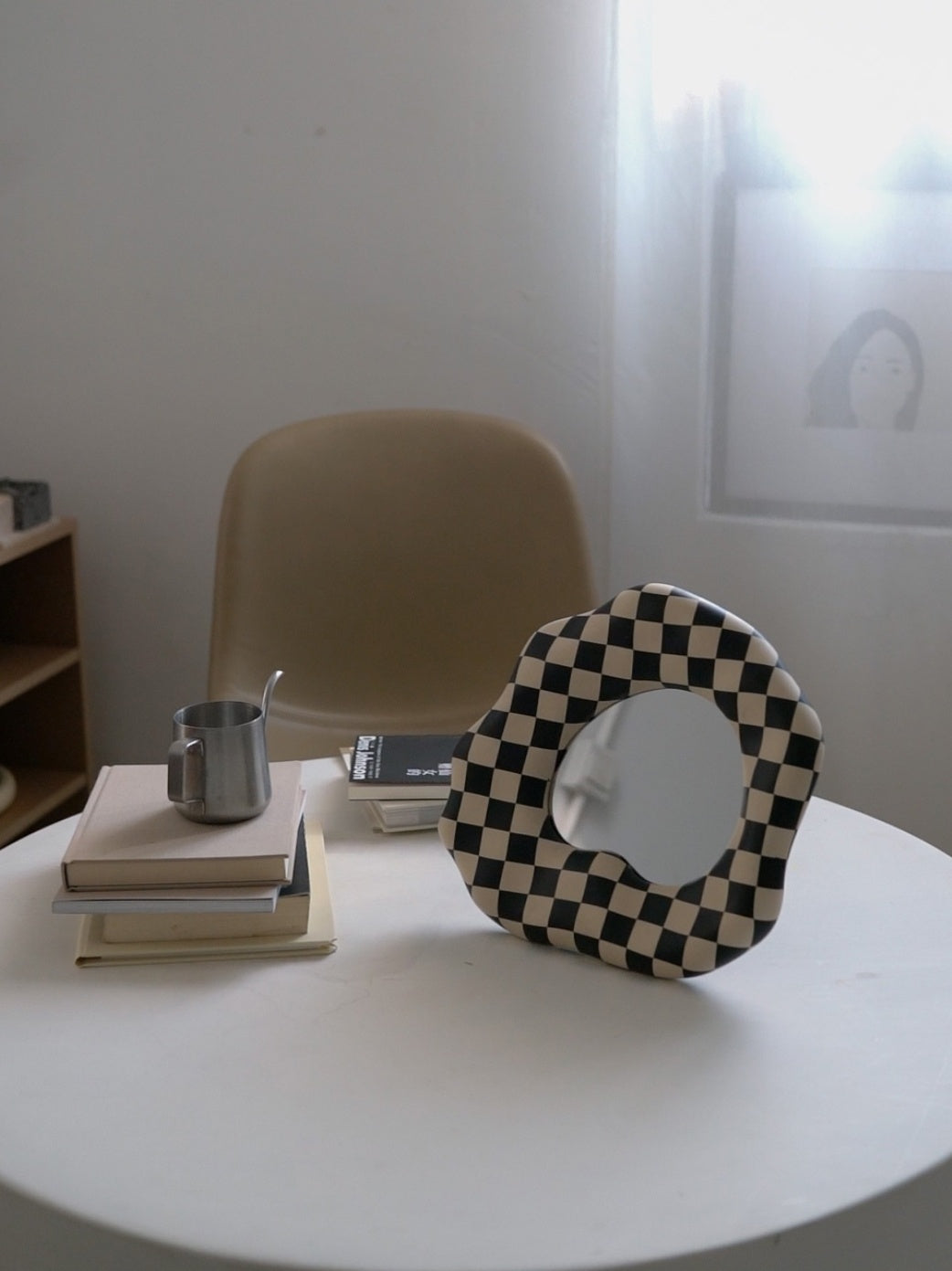 Decorative Resin Mirror - Perfect for Bedroom & Living Room