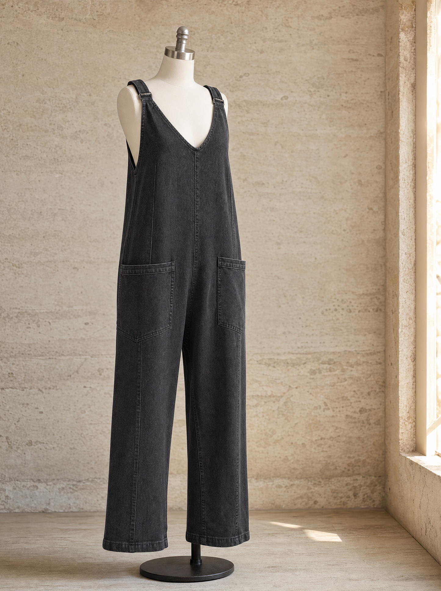 lux-ai-summer-20260519 | 19 | product-only | Adjustable Strap Jumpsuit - Effortless Style & Comfort