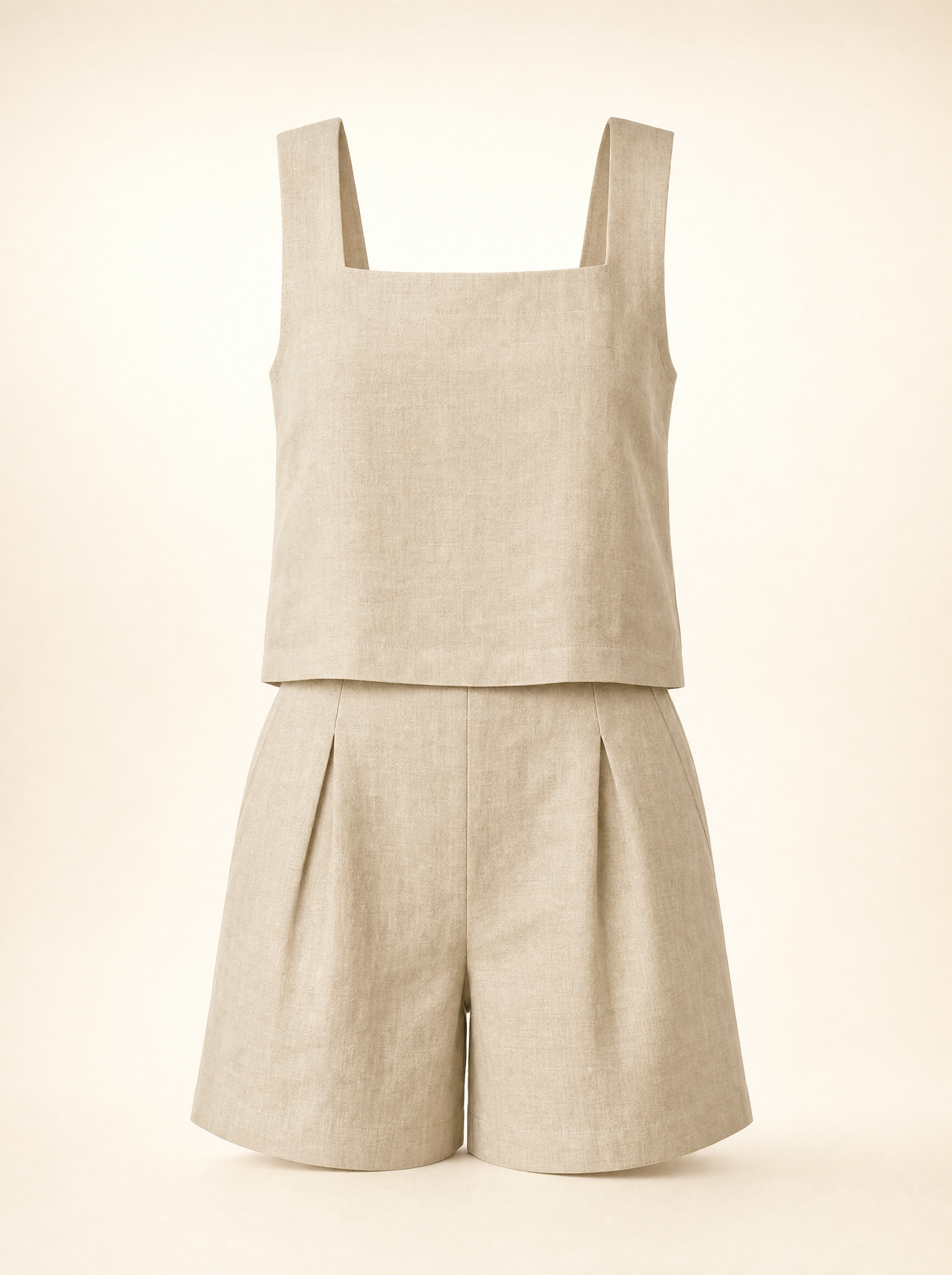 lux-ai-daily-20260524-02 | product-only | square-neck-tank-and-shorts-set | Square Neck Tank and Shorts Set
