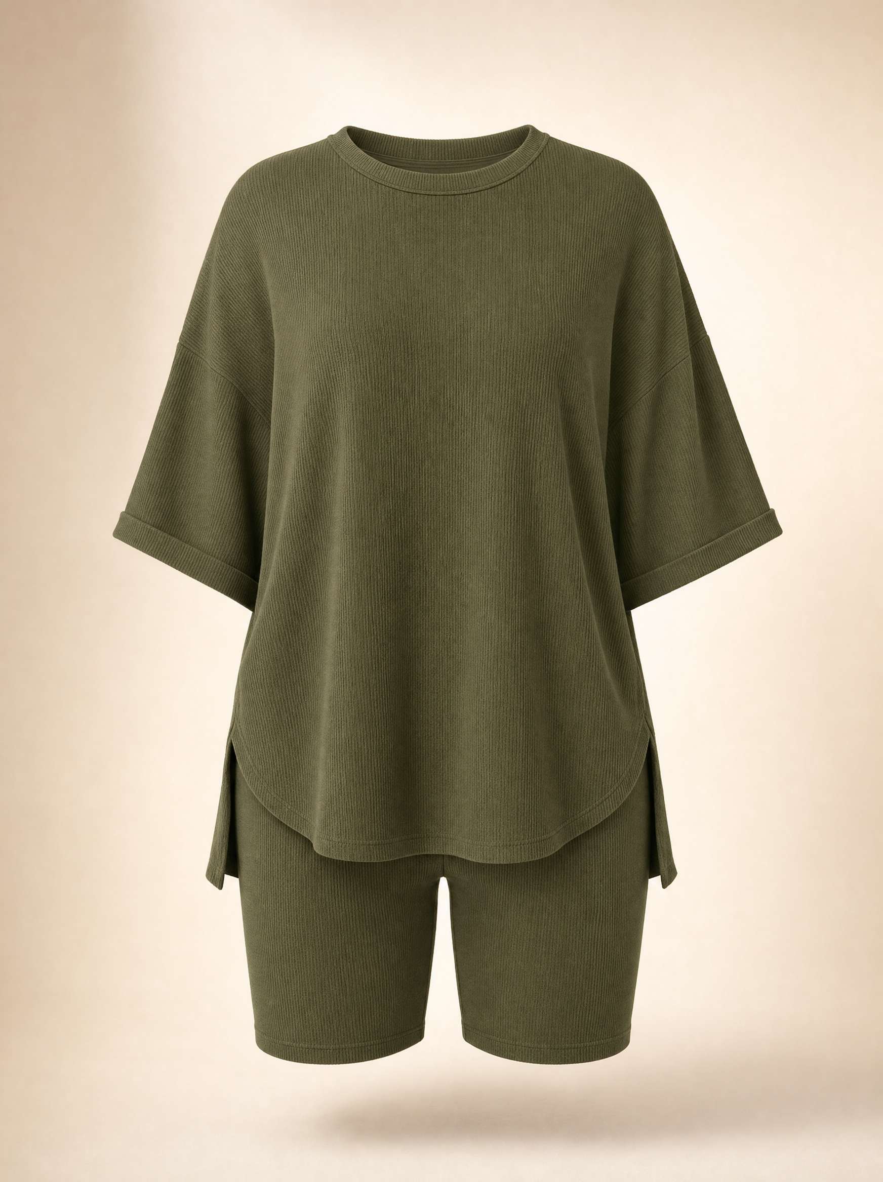 lux-ai-daily-20260601-02 | product-only | full-size-half-sleeve-t-shirt-and-shorts-set-plus-size | Full Size Half Sleeve T-Shirt and Shorts Set Plus Size