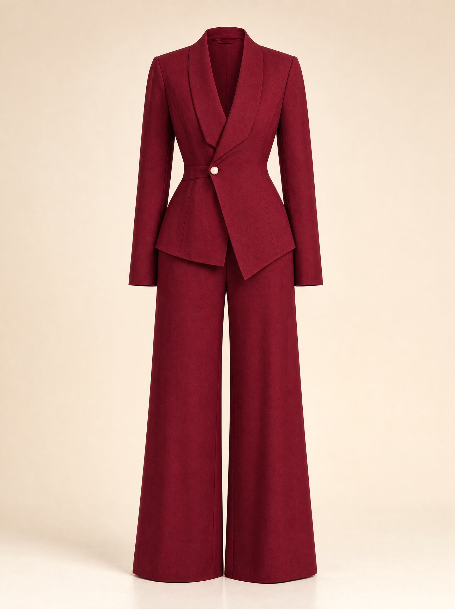lux-ai-daily-20260601-04 | product-only | one-button-blazer-and-pants-set | One Button Blazer and Pants Set