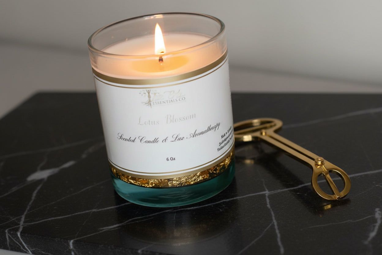 Lux Scented Gold Flakes handmade Candle