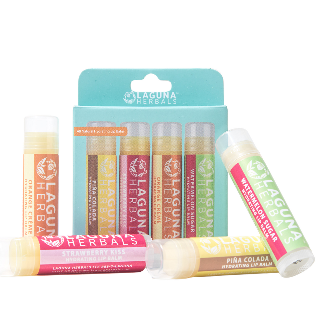 Organic Superfruit Lip Balm - Hydrating 4-Pack