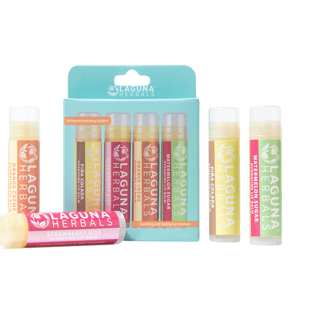 Organic Superfruit Lip Balm - Hydrating 4-Pack