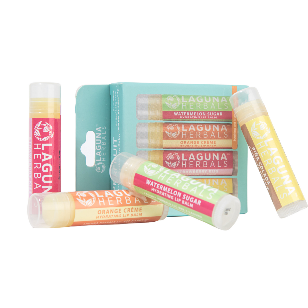 Organic Superfruit Lip Balm - Hydrating 4-Pack