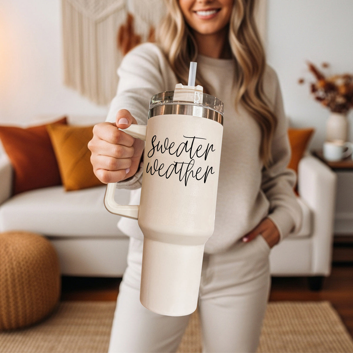 Sweater Weather Insulated Mug - 40oz Travel Companion
