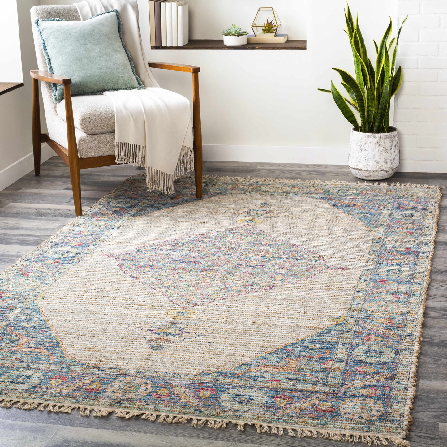 Hand Woven Jute Rug - Stylish & Eco-Friendly