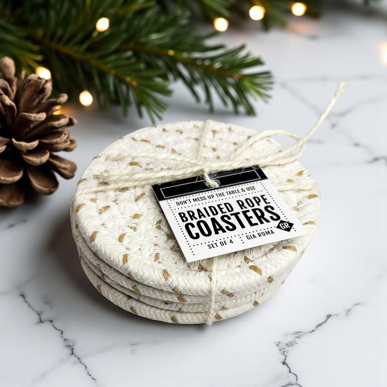 Fall Fabric Coasters – Stylish Protection for Your Surfaces