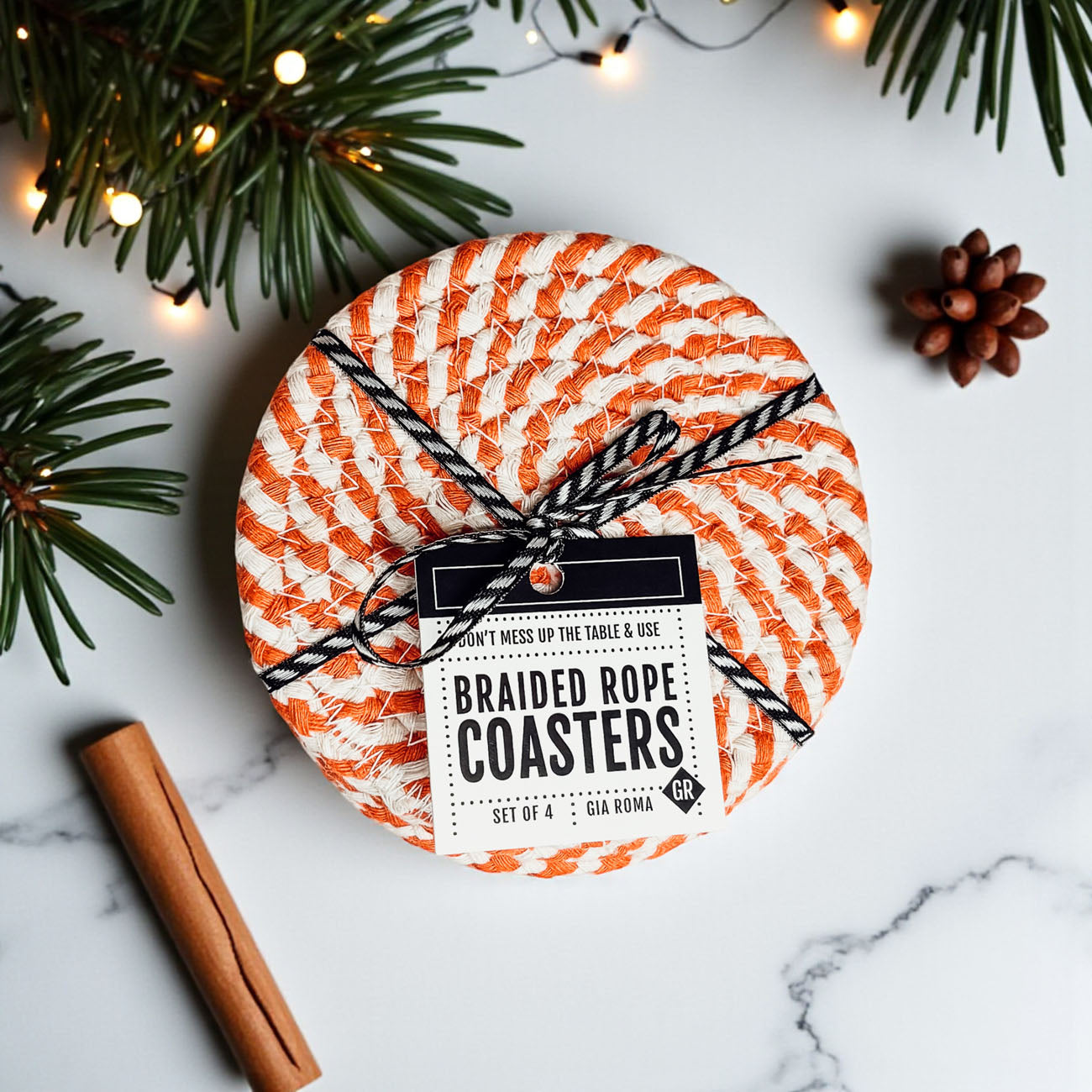 Fall Fabric Coasters – Stylish Protection for Your Surfaces