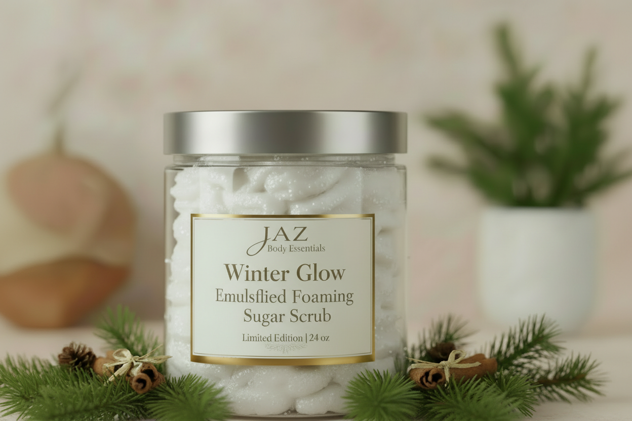 Winter Glow Whipped Body Butter – Holiday Super Size (24 oz)